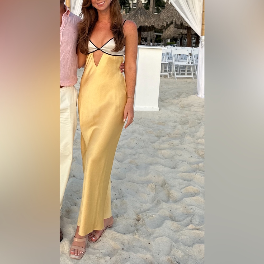 Bec and Bridge Nadia Bustier Maxi Dress size US 6